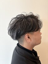 ニコラ(NICOLA)&nbsp;ハイライト×ホワイトグレー