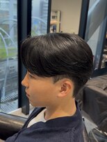 リード 渋谷店(REEED) MEN'S HAIR/刈り上げセンターパート