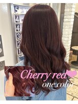 シュガー ヘアアンドネイル 仙台(SUGAR)&nbsp;チェリーレッド♪