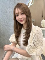 グロー オオミヤ アネックス 大宮(GLROW OMIYA ANNEX) ★レイヤーカット 透明感つやベージュ 髪質改善