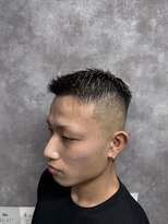 スピン 本八幡(SPIN)&nbsp;MEN’S HAIR/サーフカール/刈り上げセンターパート/本八幡