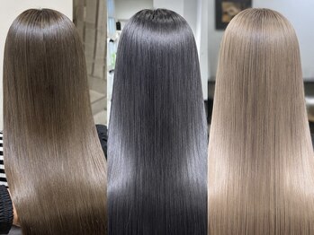 アオゾラヘアーヒカリノモリ(AOZORAHAIR hikarinomori)の写真/＜街中の実力派サロン!光の森に登場＞こだわりの髪質改善トリートメントで艶と潤いのある美髮に!駐車場有◎