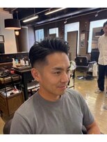 ワンワンオー バーバーショップ 博多店(@110 BARBER SHOP)&nbsp;ツーブロックショートカルマヘアスリックバックジェットフェード