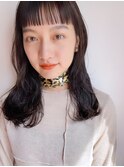 透ける黒