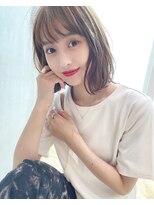 ブランシェ 小牧店(BRANCHE)&nbsp;☆アゴ下5cm切りっぱなしボブ、シースールーバング☆ gussy