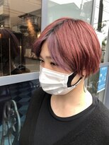 ラウンジ ヘアアンドグルーミング(Lounge HAIR&GROOMING) ハンサムショートとフェイスフレーミング