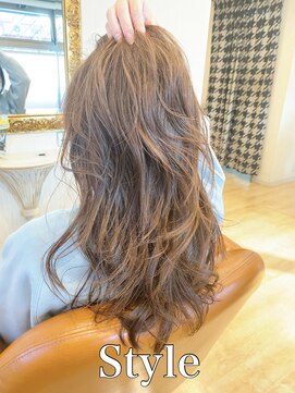 ミュゼドゥアートシエル(Musee du Art ciel) 【髪質改善】クリアーベージュand無造作パーマ