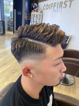 コワファースト 大分(COIFF1RST) フェード、剃り込み