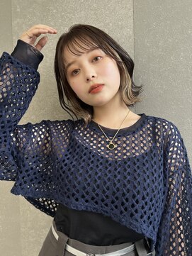 ロンド 表参道店(Lond) 【Lond表参道倉崎涼】チラッと見えるくびれミディインナーカラー