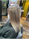 #ガルボ#デザインカラー#バレイヤージュ#ブリーチ#髪カリスマ