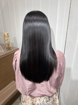 キュア 表参道(CURE) 黒髪/グレージュカラー/ココアベージュ/ヘルシーロング[表参道]