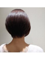 ファースト 泉中央店(first) ステップボーンカット/アースカラー/20代30代40代