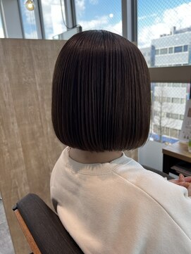 テラスヘア センダイ(TERRACE hair SENDAI) 艶髪ボブ【イノアカラー使用】