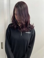 キング 梅田(K!ng)&nbsp;【梅田】ラベンダーパープルパープルカラー髪質改善カラー
