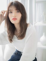モッズヘア 上尾西口店(mod's hair) 外国人風オンブレシースルーバングこなれヘアa上尾20代30代40代