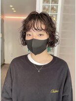 ナループロアボタン(Nalu pu loa BOTAN)&nbsp;ボブパーマ/黒髪パーマ/切りっぱなしボブ/ショートボブ