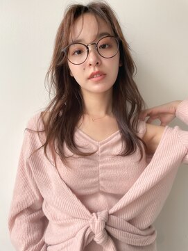 バイオレット ナゴヤ(Violet Nagoya) レイヤーカット 2wayバング ベージュカラー ブラウンカラー