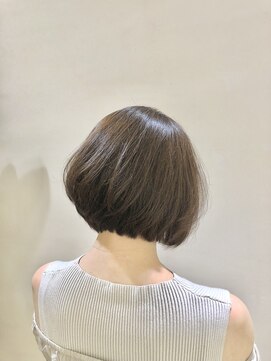 メゾンブラン アヴェダ(Maison Blanc AVEDA) 20代30代40代 ボブ グラデーション くすみ ベージュカラー