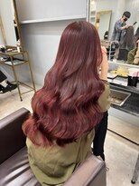 オズ 郡山桑野店(OZ)&nbsp;イメチェンハッシュカットフルバング似合わせレッドブラウン