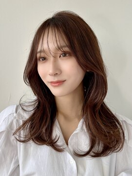 アリスバイアフロート 自由が丘(ALICe by AFLOAT) 顔周りレイヤー/小顔カット/似合わせカット／自由が丘