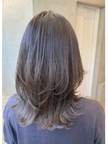 ジーナ 船橋(Zina)&nbsp;髪質改善＊マチルダボブアッシュカラー＊美髪【Zina船橋】