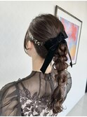 結婚式ヘアセット
