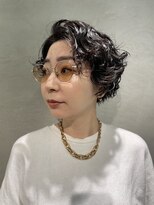 オジョマノ(OjOmano)&nbsp;ショートパーマ【 もりかす style 】