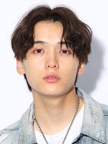 コンフィデンス メンズヘアー(confidence MEN'S HAIR) スーツ短髪ツーブロック束感モテる黒髪シークレットパーマ流行ド