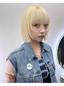 ワルム(warme) 顔まわりワンポイント