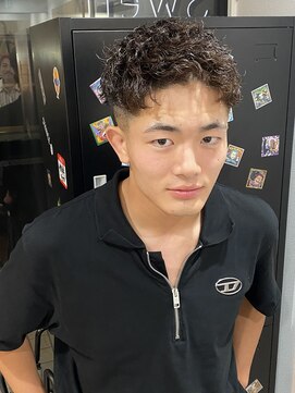 スウェル 船橋店(Swell) #カルマパーマ#ベリーショート#ダークアッシュ#ニュアンスパーマ