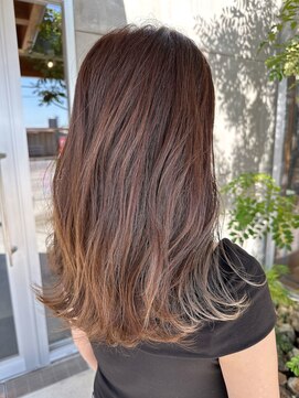 ウエストリー(WESTORY) インナーカラー☆30代40代20代☆ミルクティーベージュ