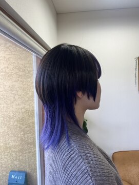 エルフゥ(Elle fou) ウルフ　インナーカラー