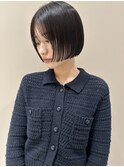 リップラインボブ/前上がりボブ/髪質改善ストレート