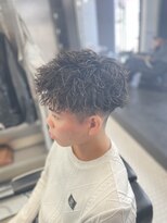 リプレイ 草津店(RIPLAY)&nbsp;ニュアンスパーマ/韓国マッシュ/スパイキーショート/MEN'S