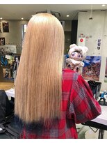 トーキョー オタクヘアー(TOKYO OTAKU HAIR)&nbsp;あんスタ 伏見弓弦 推しカラー ブロンドベージュ ネイビーブルー