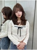 顔型別ヘアスタイル特集/ホワイトグレージュ/ミニウルフ