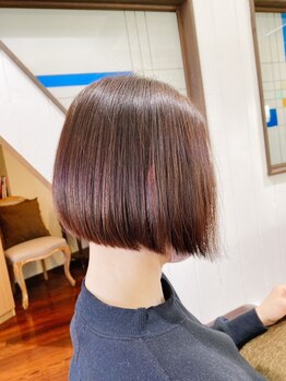 マオラ(mahola)の写真/髪に優しい厳選した薬剤×不要な汚れを取り除くmarbbで艶髪に☆パサつきやダメージが気になる方に◎