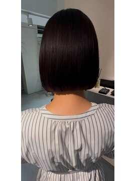 シャムオーツー 国分寺(CHAM:O2) ☆髪質改善美髪ストレート（矯正）/synergy/切りっぱなしボブ☆