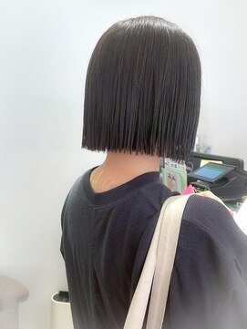 バブ バイネオリーブ(Bab by neolive) ボブ/白髪ぼかし/ホワイトグレージュ/チェリーブラウン/美髪