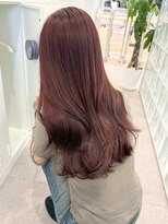 サンクマーケット 渋谷(cinq MARKET) 渋谷ミルクティーベージュハイトーンカラーヘーゼルベージュ韓国