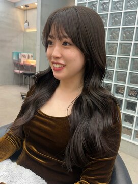 ロンドポレール 北千住(Lond polaire) ロングレイヤーカット×メルティカラー