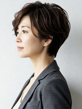 ビュートリアム265(BEAUTRIUM 265) 40代/50代/60代ひし形小顔ショートボブ絶壁解消白髪ぼかし△39