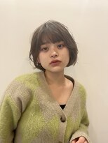 ビュートリアム ギンザ(BEAUTRIUM) ふわっと動くレイヤーボブ*顔周りレイヤー*グレージュカラー