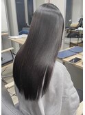 髪質改善ストレート