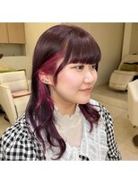 トーチ ヘアーアンドヘッドスパ 銀座通り本店(TORCH hair & head spa)&nbsp;イヤリングカラー