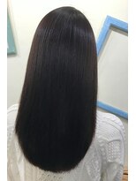 リ ヘアケア(Re hair care)&nbsp;ブリーチなし縮毛矯正髪質改善美髪ロングレイヤー秋カラー