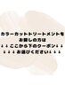 ↓↓↓カラーカットトリートメントをお探しの方はこちらから↓↓↓