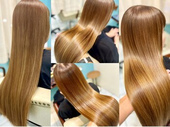 ニチカ(NYCKA)の写真/【銀座】顧客満足度No.1メニュー!縮毛矯正+カラー+髪質改善トリートメント¥29600→¥23300☆