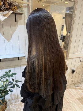 ドラン 京橋店(DRAN) 髪質改善/京橋/ダメージケア/グレージュブラウン