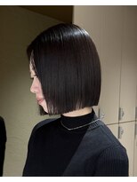 メゾンマイル 恵比寿(maison mile)&nbsp;#ブリーチなしダブルカラー#ワインレッド#ボルドーカラー#前髪